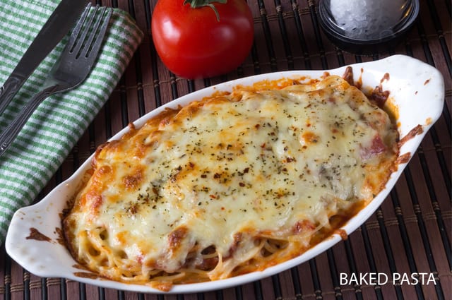 Baked Spaghetti.